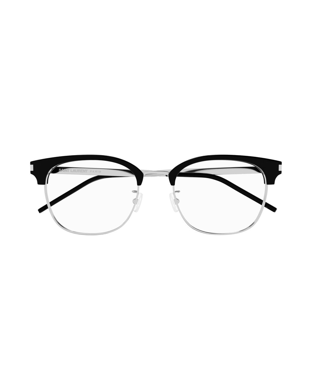 Saint Laurent Black Sl 649/F 001 Optical Frames Acetate Transparent Squared