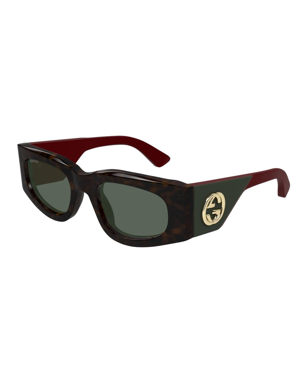 Gucci Black Gg1664S 002 Sunglasses Acetate Squared