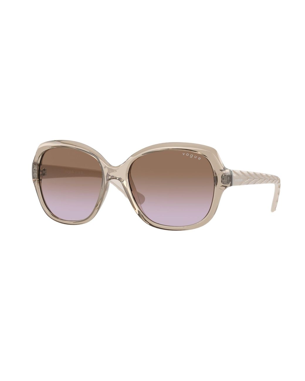 Vogue Eyewear Black Vo2871S 299068 Sunglasses Injected Squared Normal Shaded