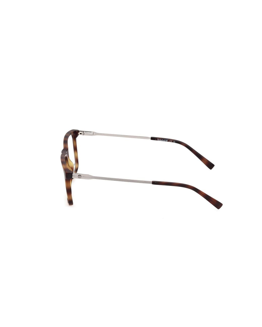 Timberland Black Tb50123 52 Optical Frames Injected Squared Normal for men