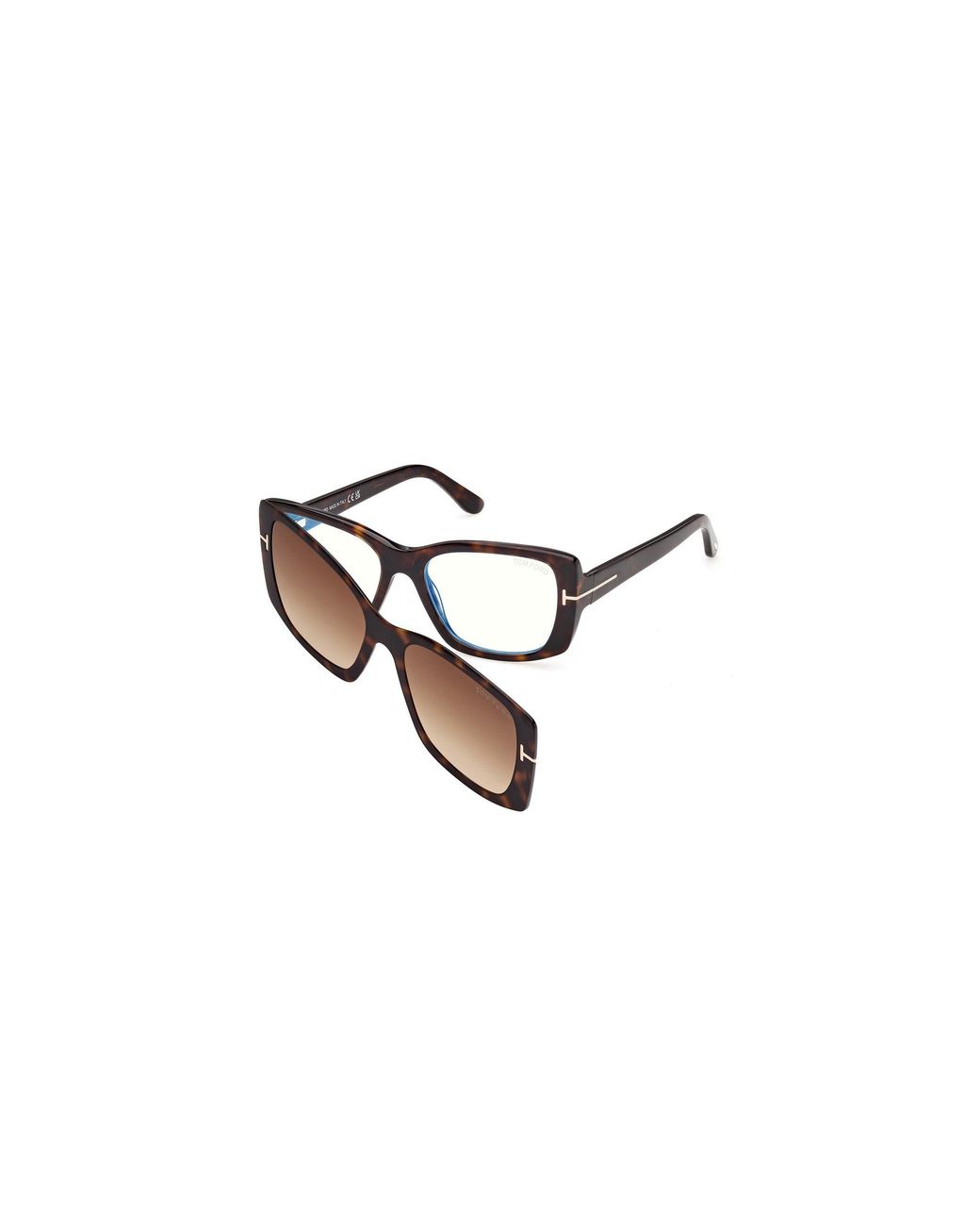 Tom Ford Black Ft6176-B 52 Optical Frames Acetate Squared Normal