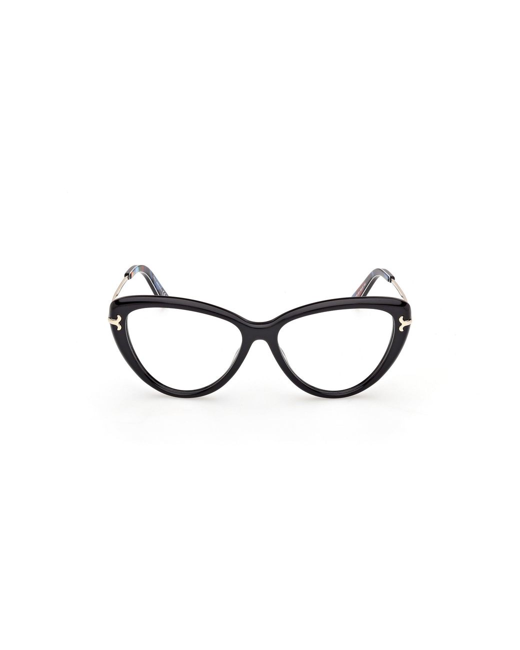 Emilio Pucci Black Ep5279 001 Optical Frames Acetate Butterfly Normal