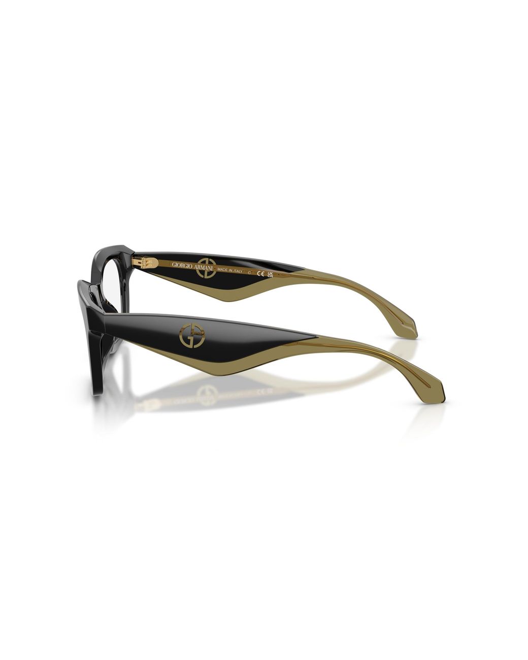 Giorgio Armani Black Ar7277U 5001 Optical Frames Acetate Butterfly Normal