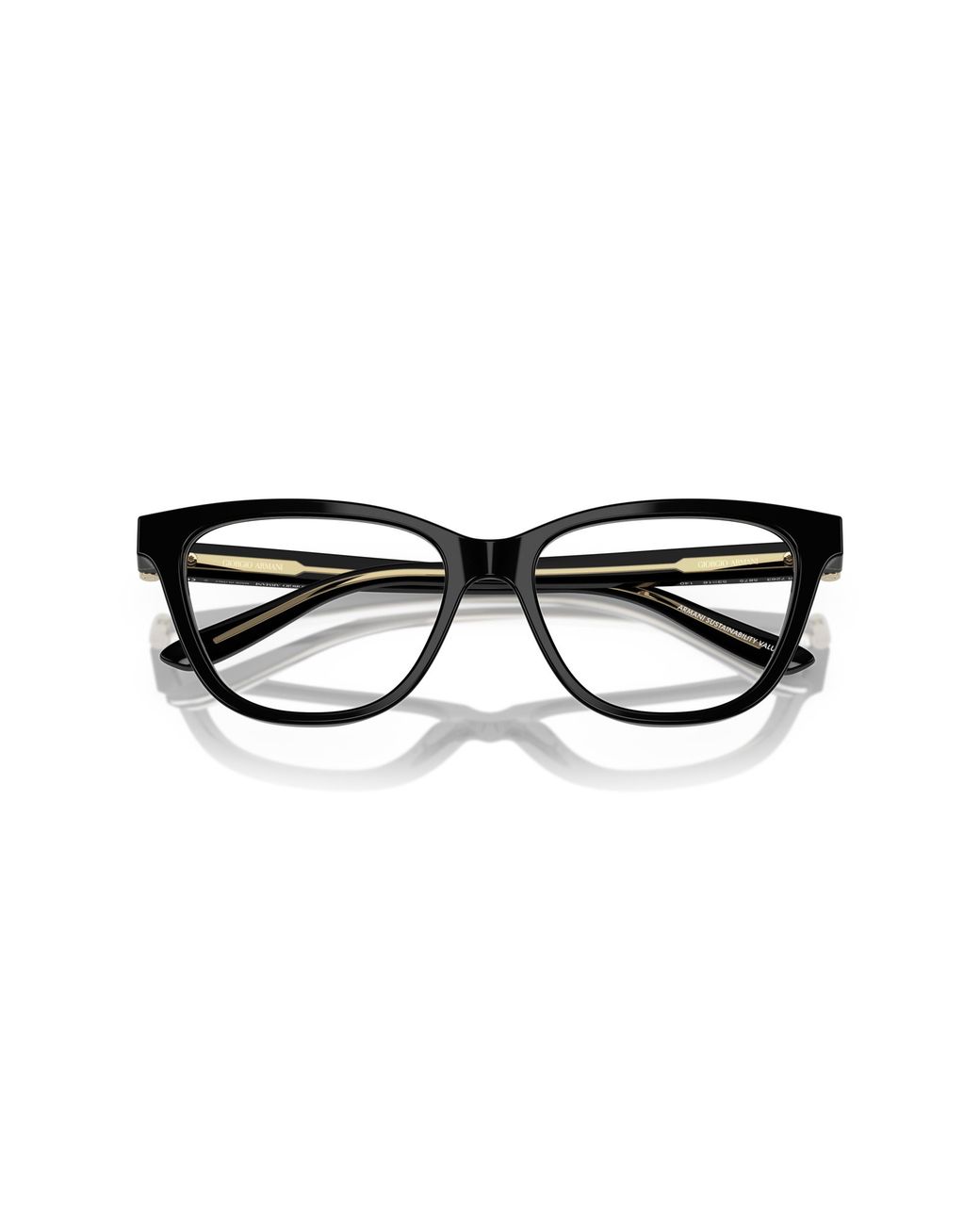 Giorgio Armani Black Ar7263 6173 Optical Frames Acetate Cat Eye Normal