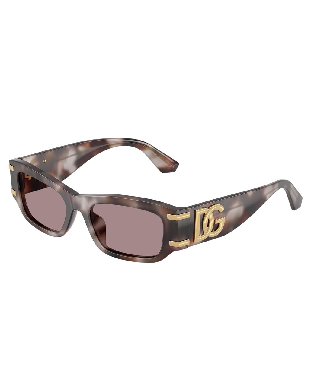 Dolce & Gabbana Black Dg4564 3498La Sunglasses Acetate Squared Normal