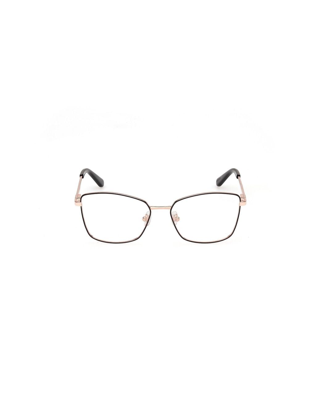Guess Black Gu50170 002 Optical Frames Metal Squared Normal
