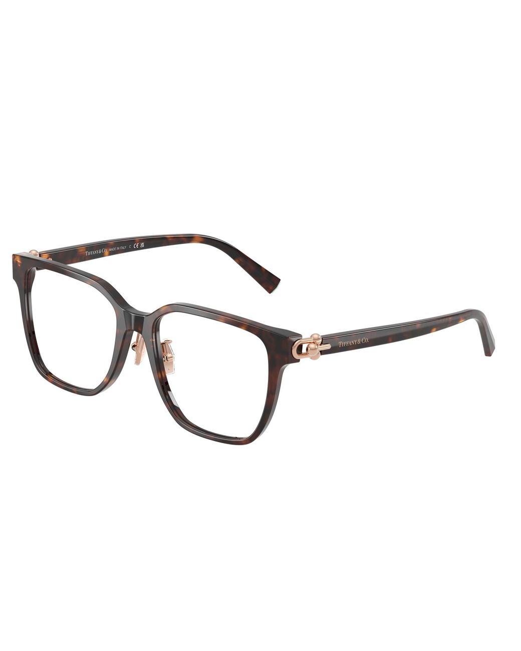 Tiffany & Co Black Tf2274D 8015 Optical Frames Acetate Squared Normal