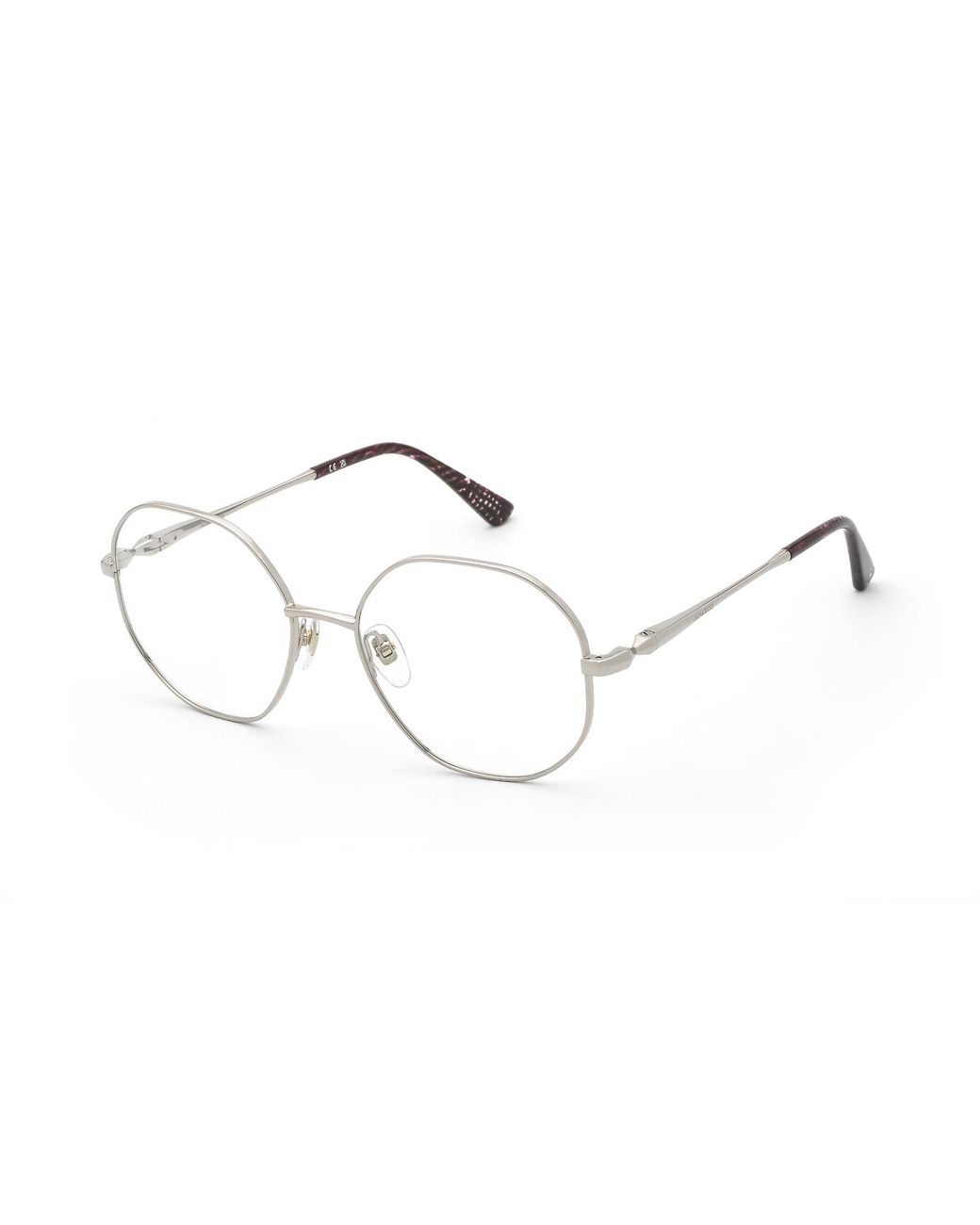 Nina Ricci Black Vnr475 0A39 Optical Frames Metal Geometric