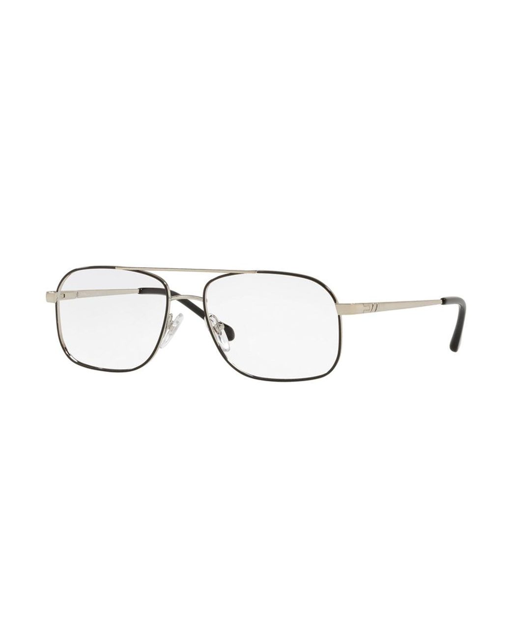 Sferoflex Black Sf2249 460 Optical Frames Metal Squared for men