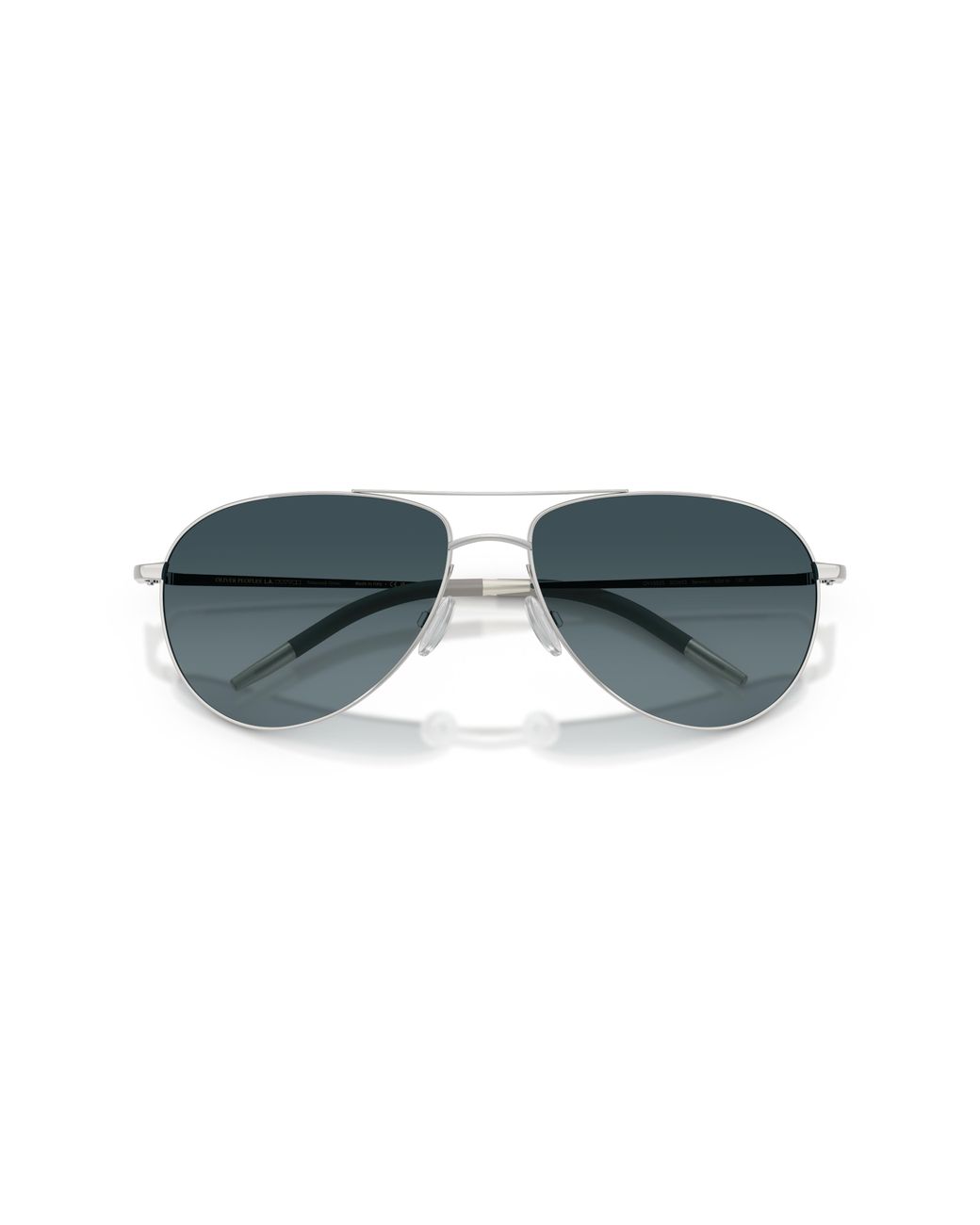 Oliver Peoples Black Ov1002S Benedict 5036S3 Sunglasses Metal Pilot Polarized Nuanced for men