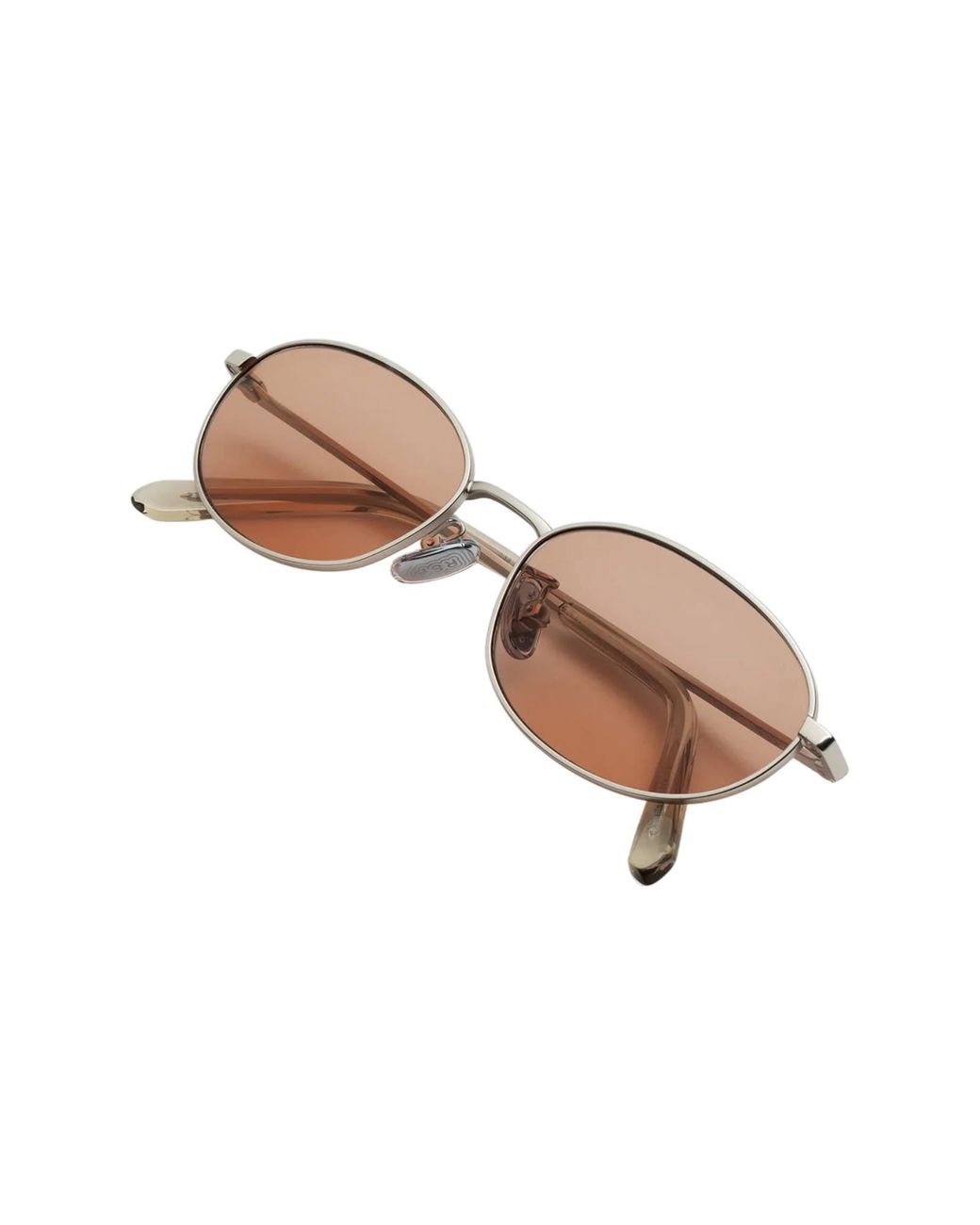 Retrosuperfuture Black L6D Uovo Nebbia Rosa Sunglasses Metal Geometric Normal