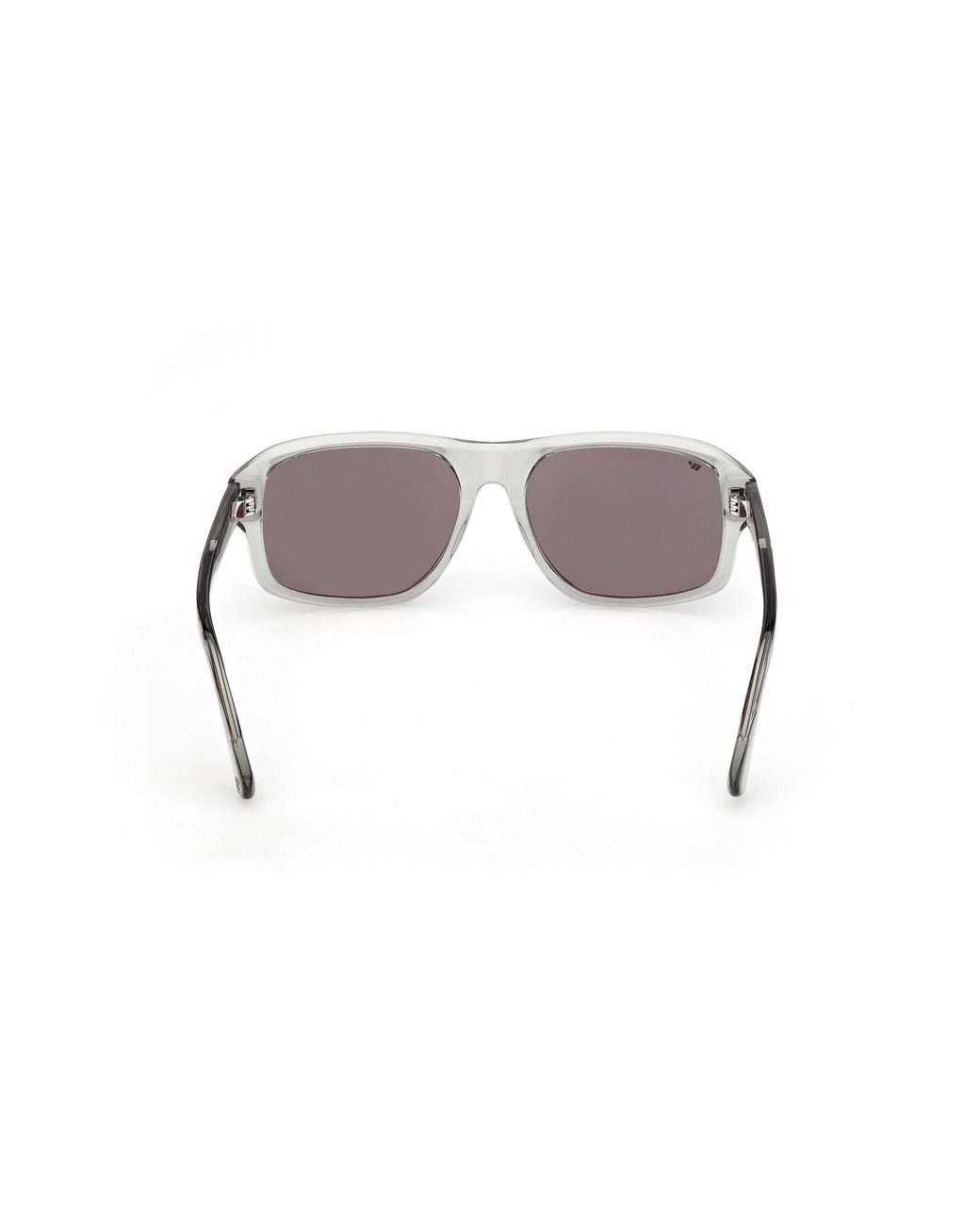 Web Black We0393 93C Sunglasses Acetate Smoke Squared Normal for men