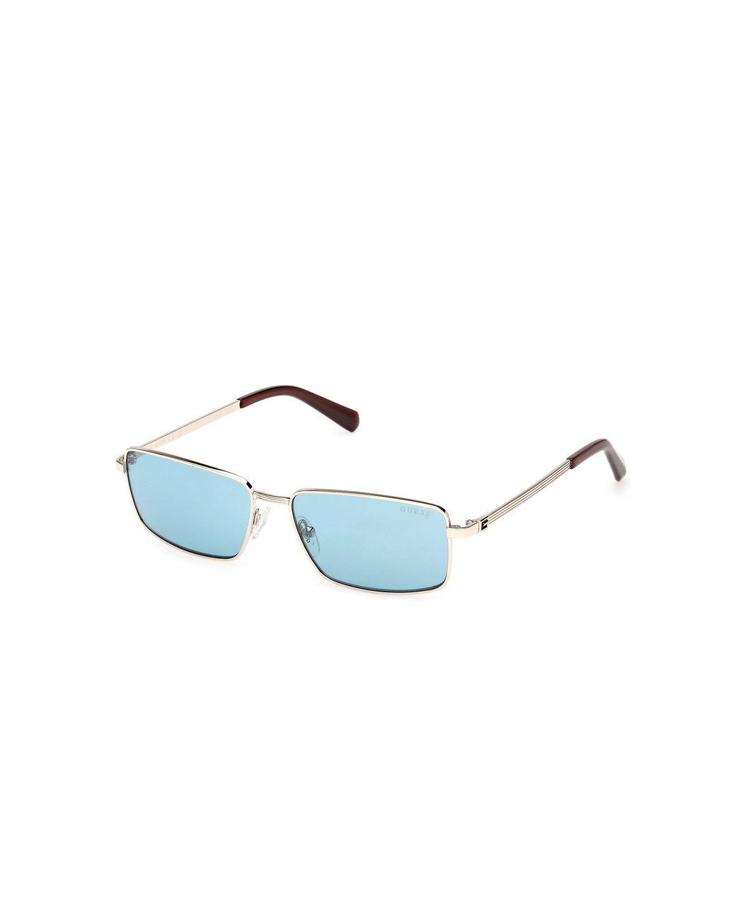 Guess Black Gu00273 32V Sunglasses Metal Squared Normal for men