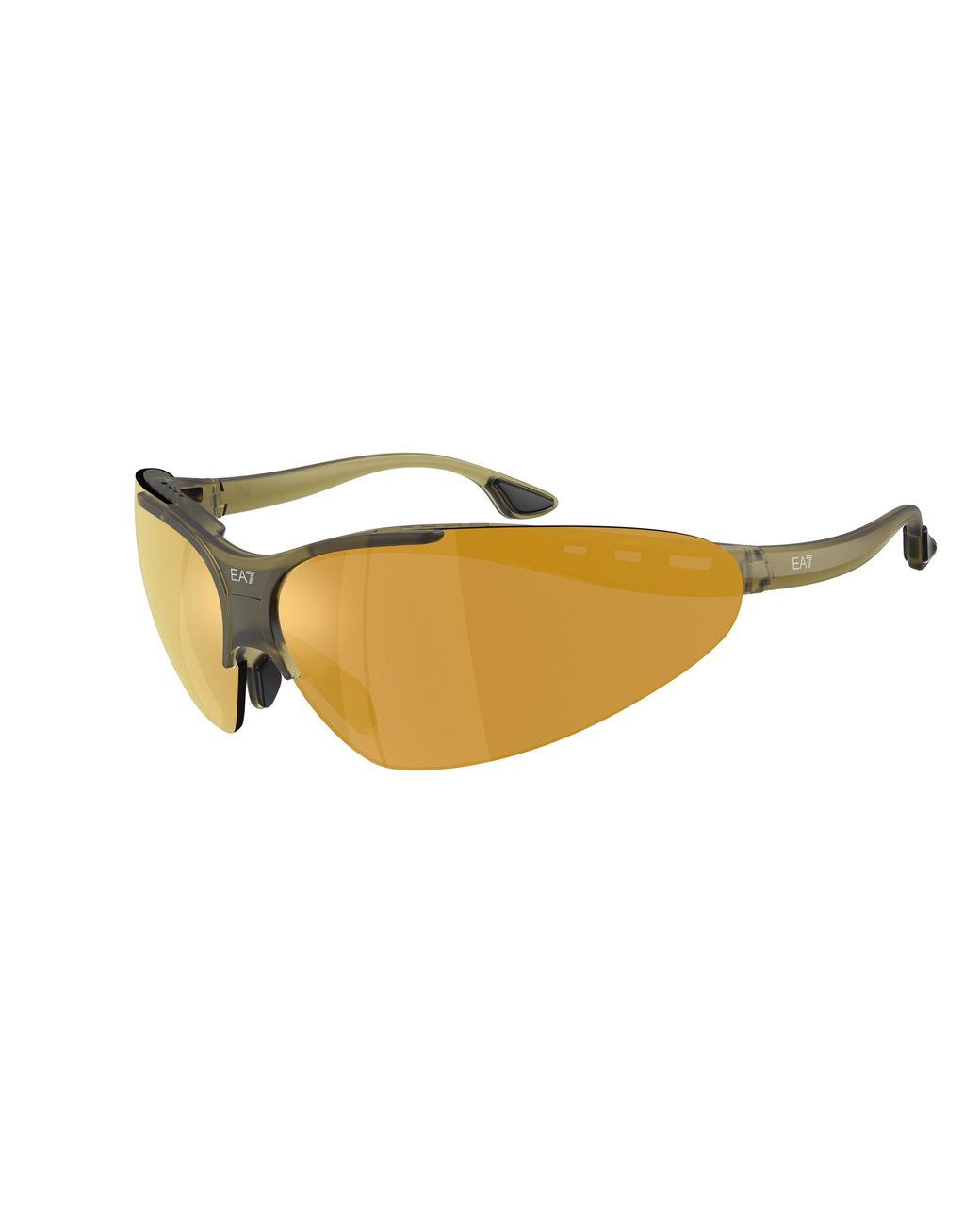 Moncler Black Q74007 63577P Sunglasses Injected Geometric Mirror for men