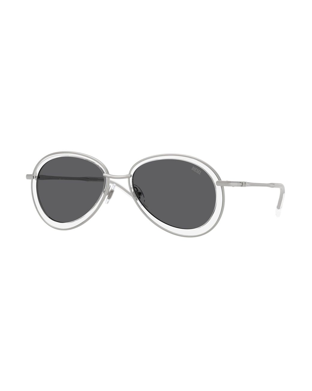 DIESEL Black Dl1016 100787 Sunglasses Metal Round Normal