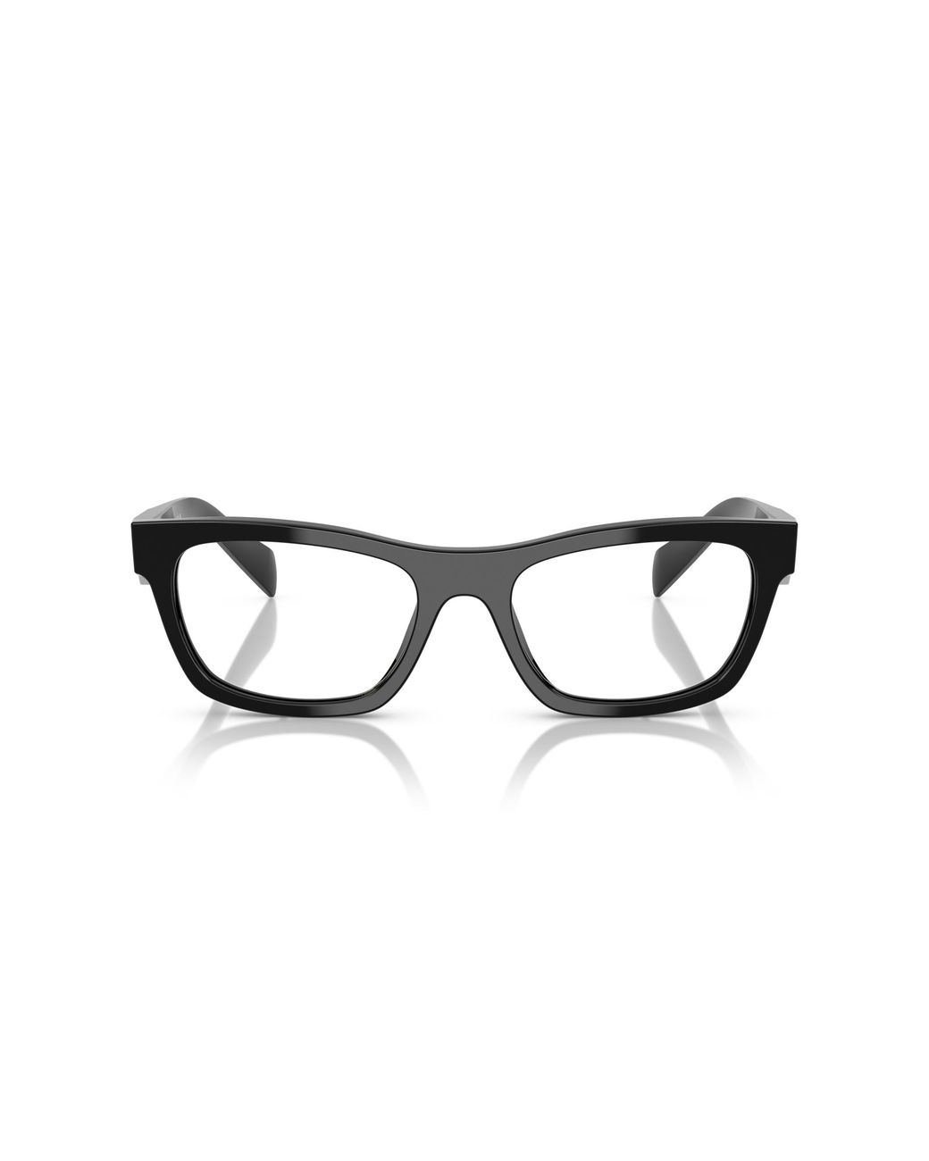 Prada Black Pr B01V 17N1O1 Optical Frames Acetate Butterfly Normal