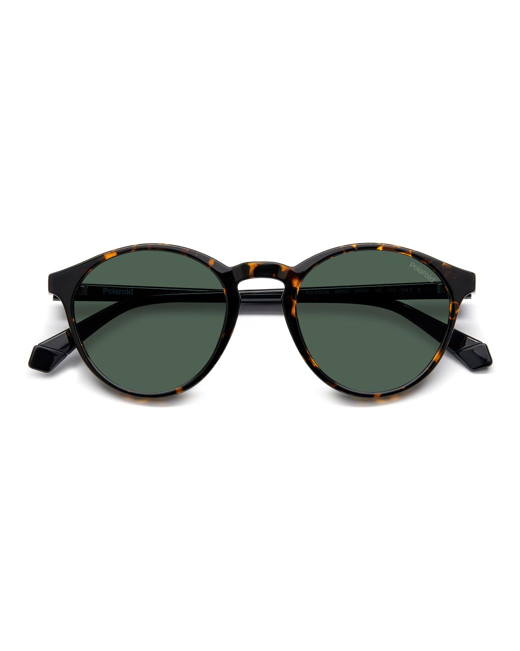 Polaroid Green Pld 4153/S 086/Uc Sunglasses Polycarbonate Round Polarized for men