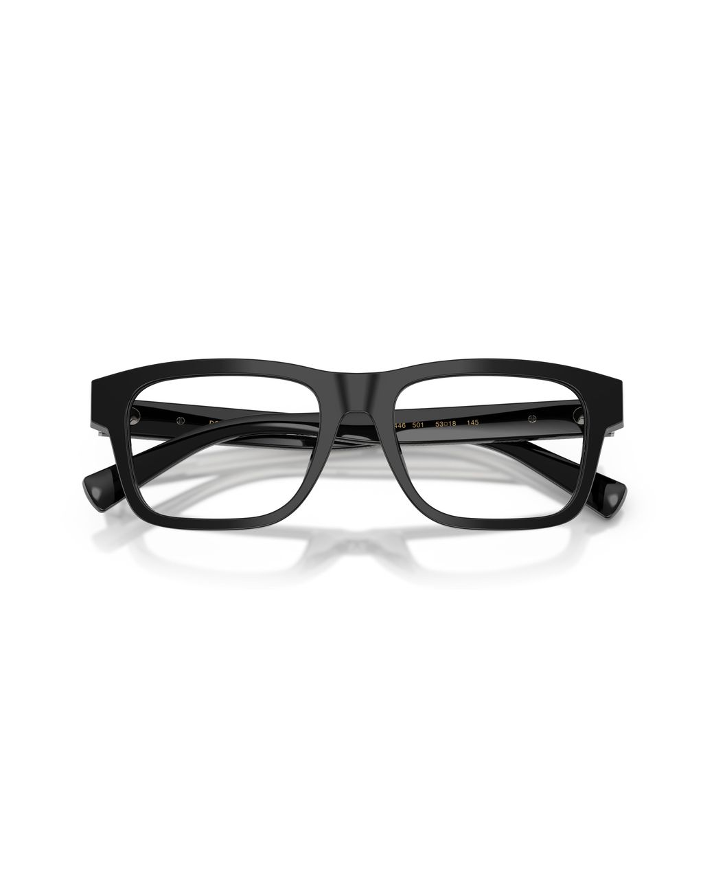 Dolce & Gabbana Black Dg3446 501 Optical Frames Acetate Transparent Squared Normal for men