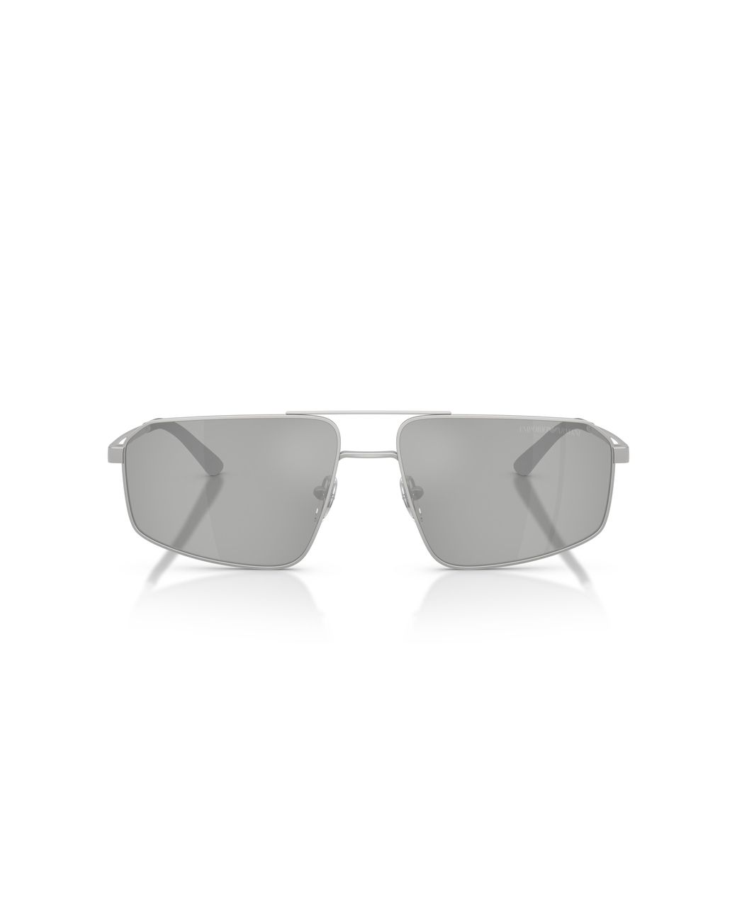 Emporio Armani Black Ea2173 30458V Sunglasses Metal Pilot Mirror for men
