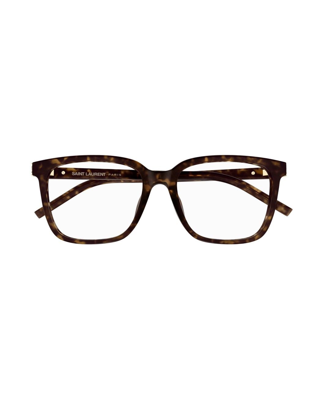 Saint Laurent Black Sl M142/F 002 Optical Frames Acetate Transparent Squared