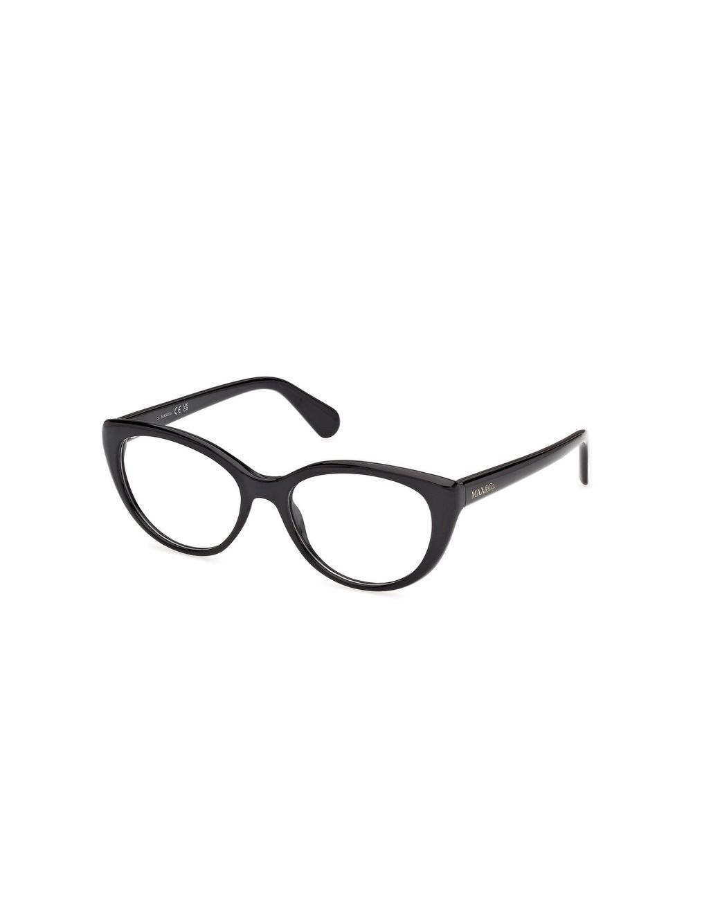 MAX&Co. Black Mo5242 1 Optical Frames Injected Round Normal