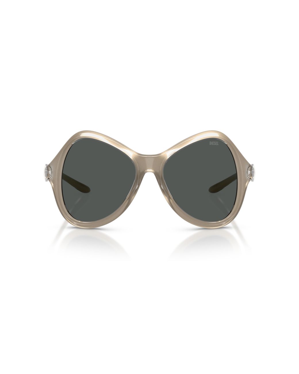 DIESEL Black Dl3010U 203587 Sunglasses Injected Cat Eye Normal