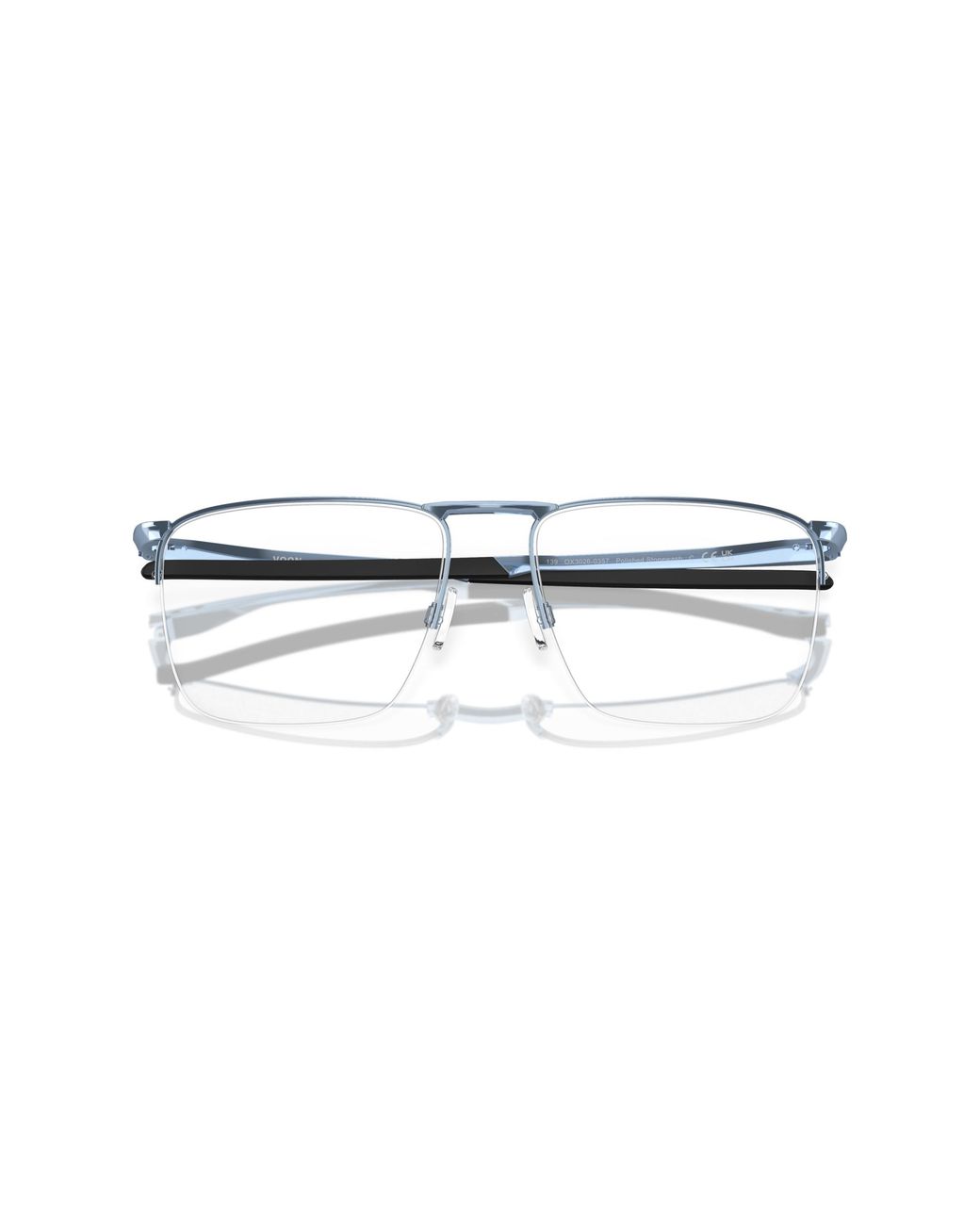 Oakley Black Ox3026 Voon 302603 Optical Frames Metal Squared Normal for men