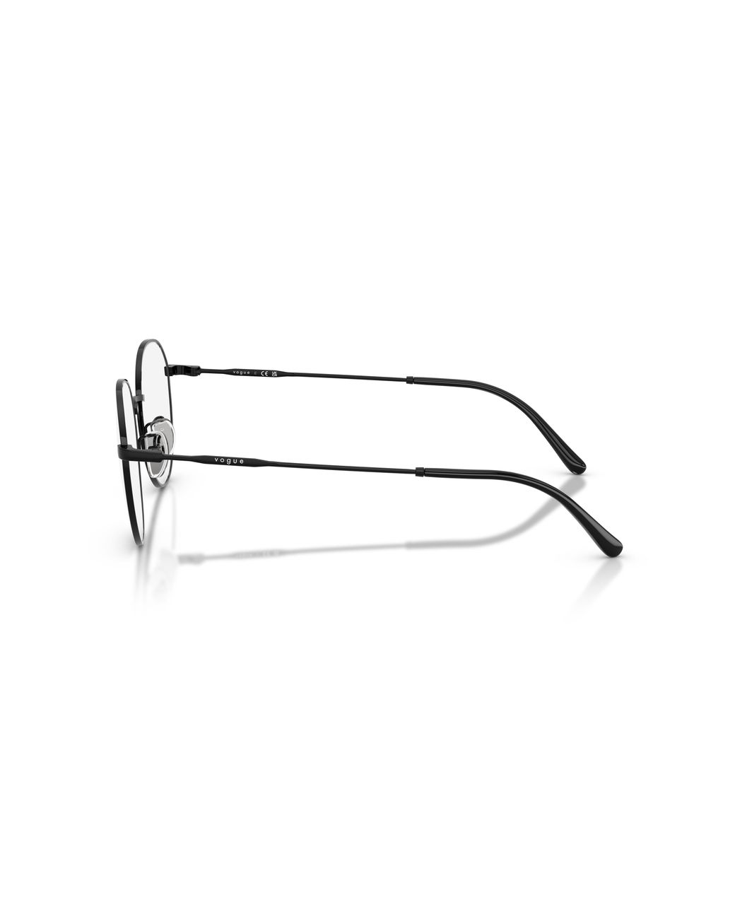 Vogue Eyewear Black Vo4364D 352 Optical Frames Metal Transparent Pantos Normal
