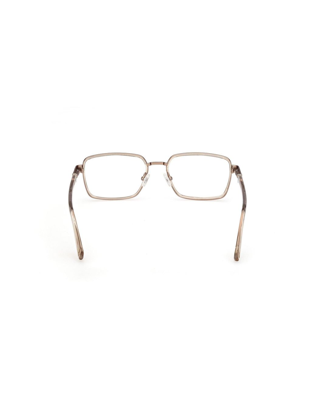 Guess Black Gu50371 045 Optical Frames Metal Squared Normal for men