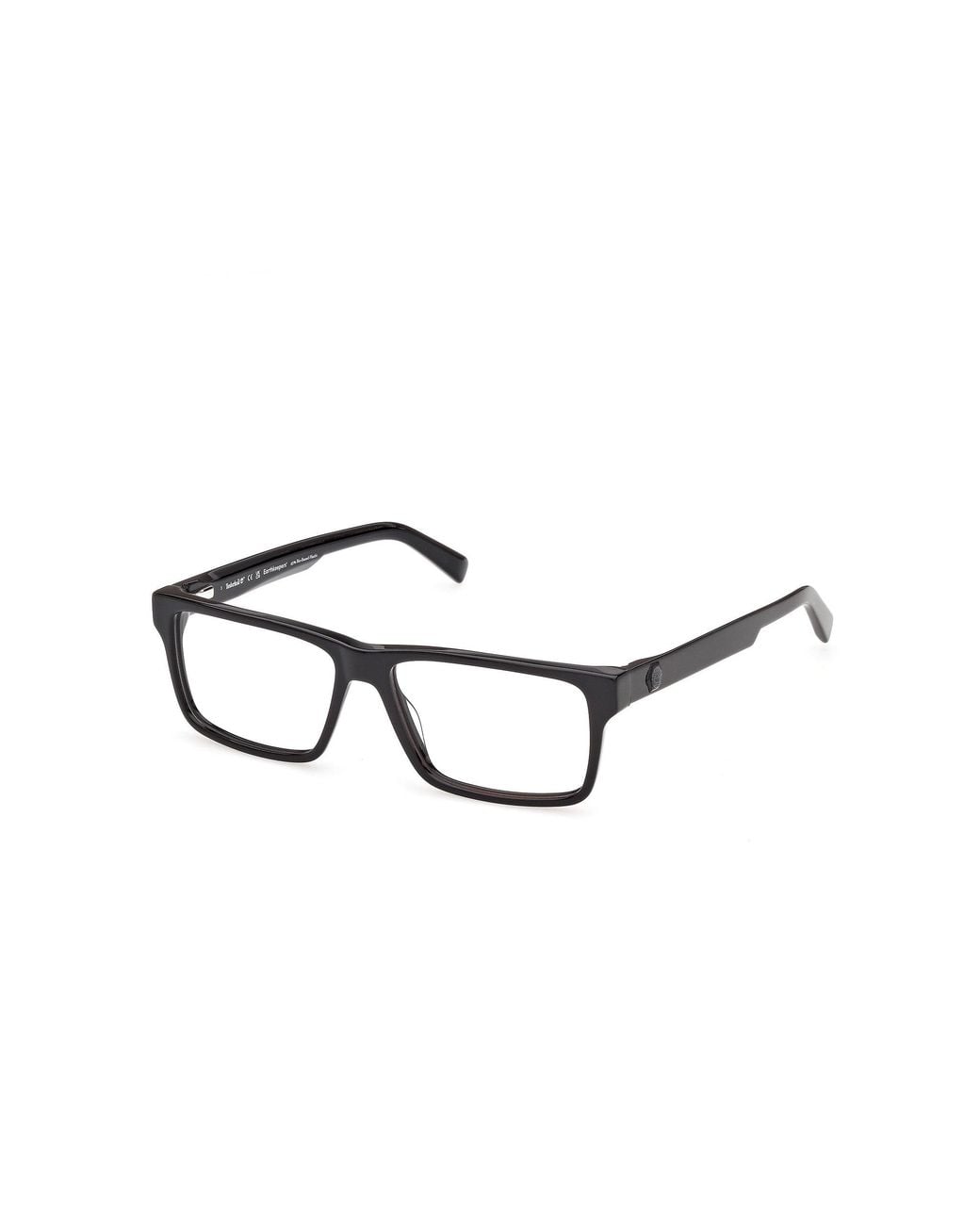Timberland Black Tb50124 1 Optical Frames Acetate Squared Normal for men