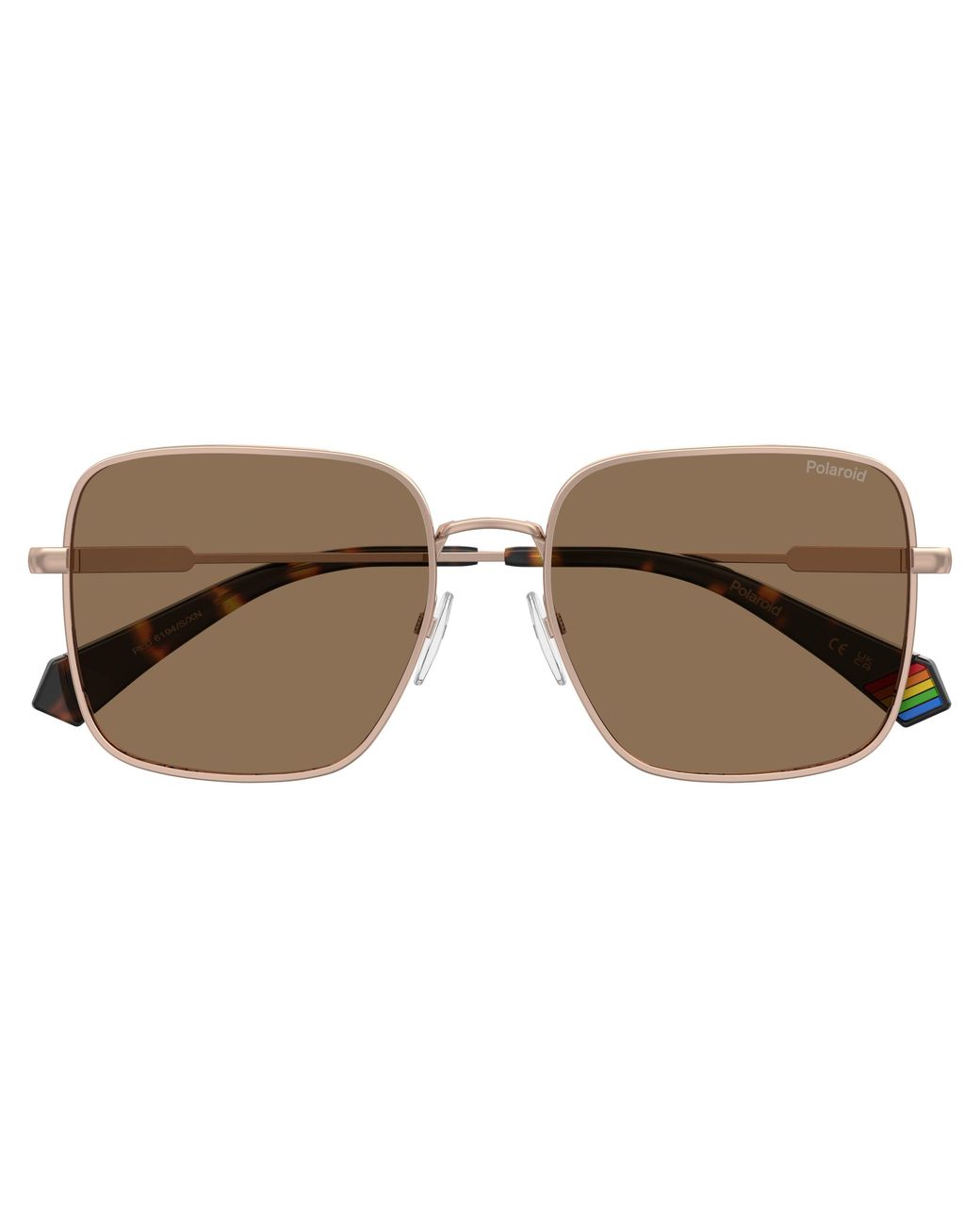 Polaroid Black Pld 6194/S/Xn Ddb/Sp Sunglasses Metal Squared Polarized