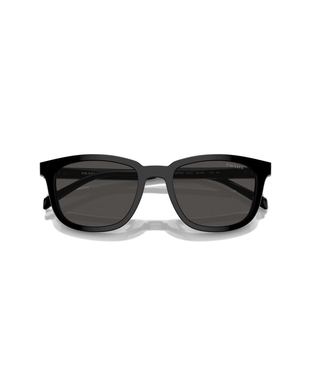 Prada Black Pr A21S 16K08Z Sunglasses Acetate Pillow Normal for men