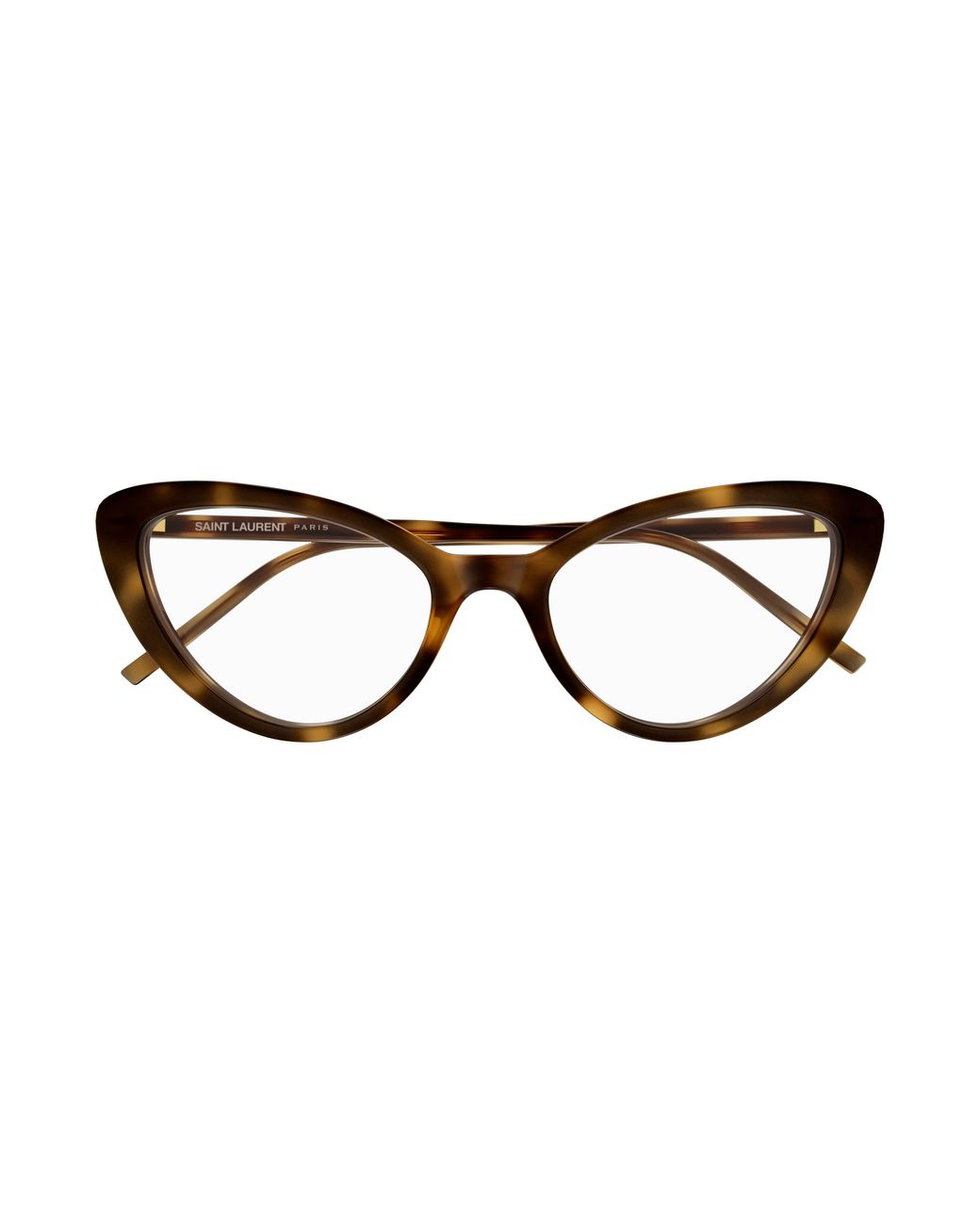 Saint Laurent Black Sl 777 003 Optical Frames Acetate Transparent Cat Eye "Antiriflesso"