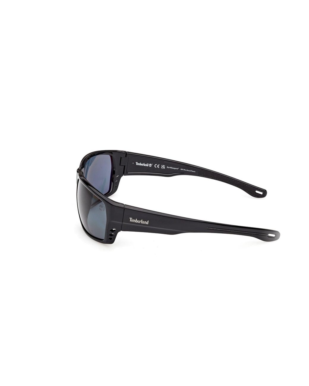 Timberland Black Tb00002 05D Sunglasses Injected Squared Polarized for men