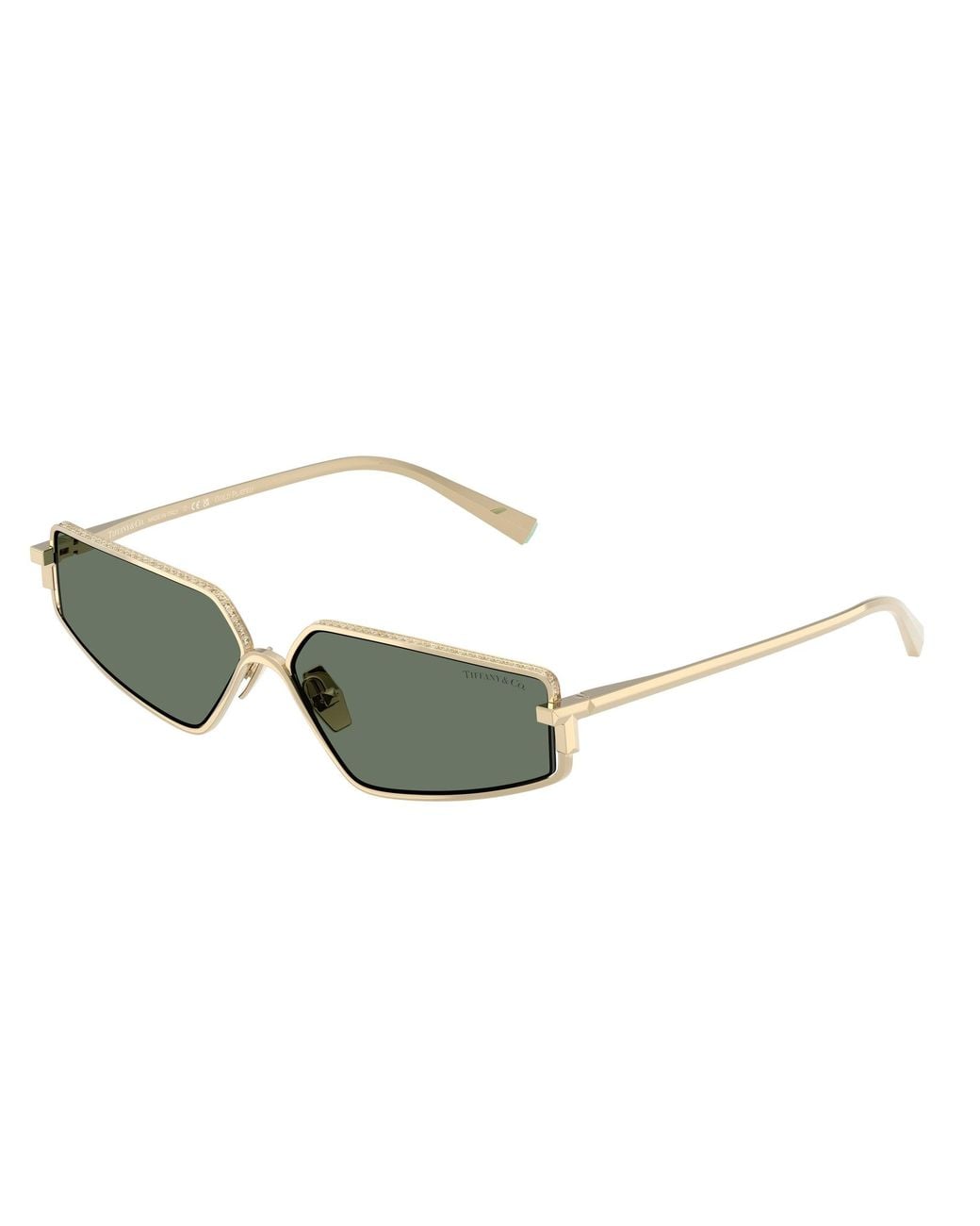Tiffany & Co Black Tf3113Kb 62243H Sunglasses Metal Geometric Normal