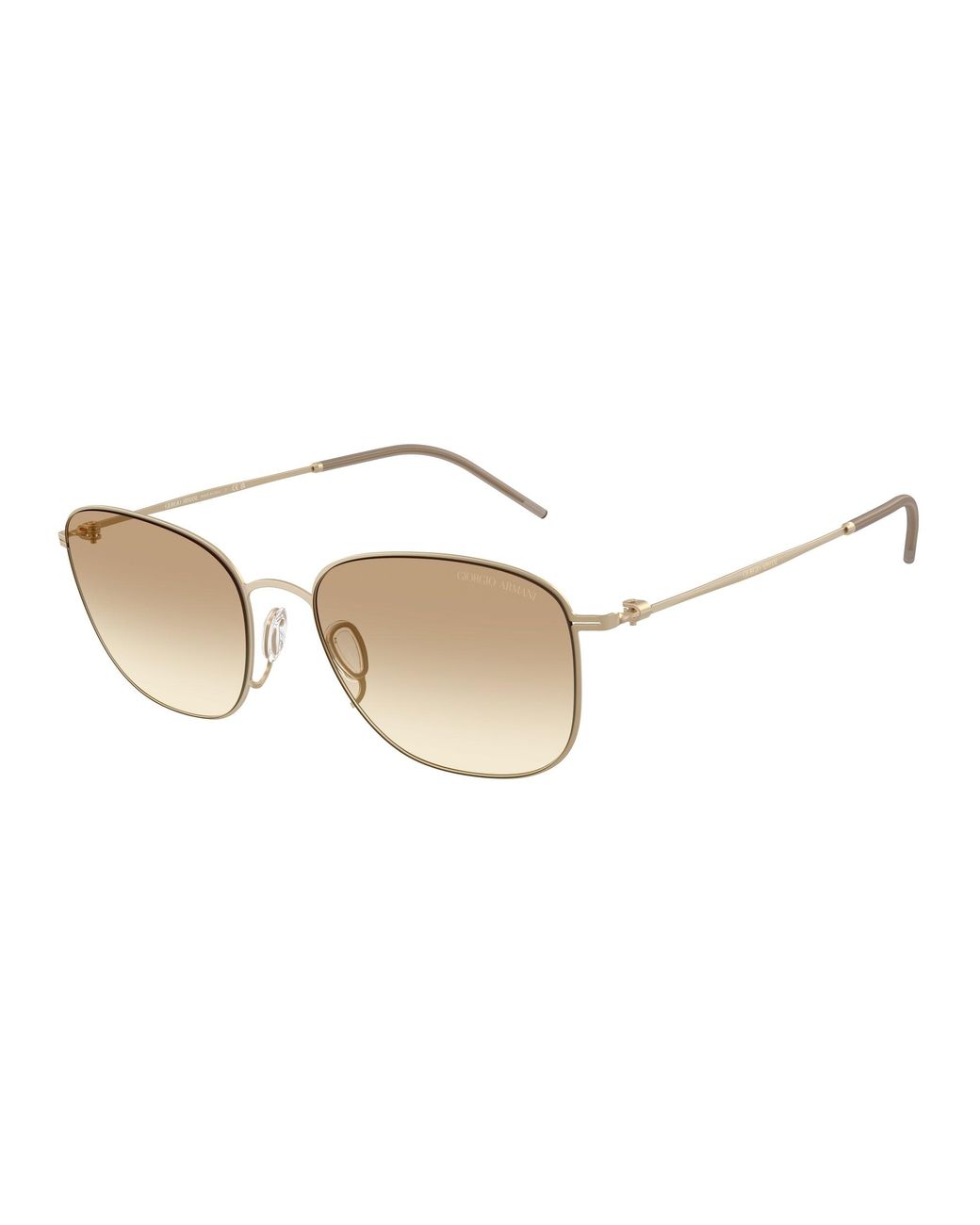Giorgio Armani Black Ar6168 300213 Sunglasses Metal Pillow Normal Shaded for men