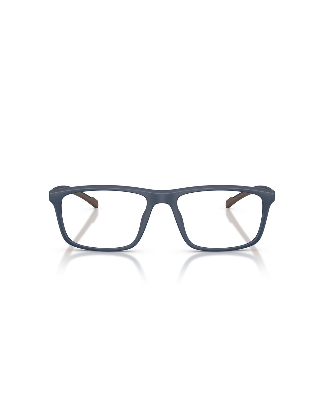 Emporio Armani Black Ea3286U 6185 Optical Frames Injected Transparent Squared Normal for men