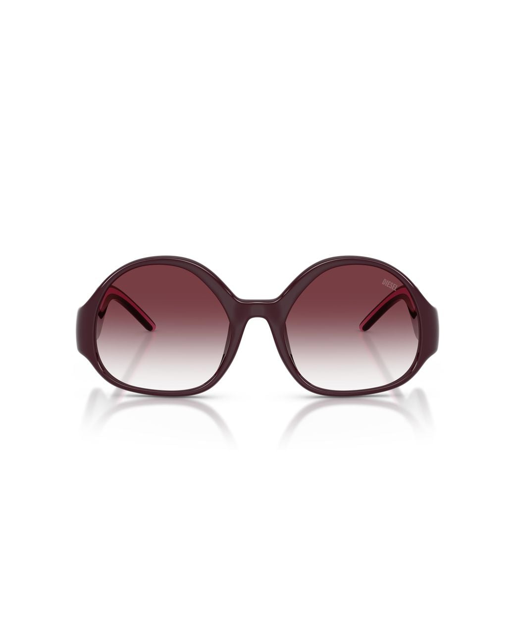 DIESEL Black Dl3022U 20528H Sunglasses Injected Round Normal Nuanced