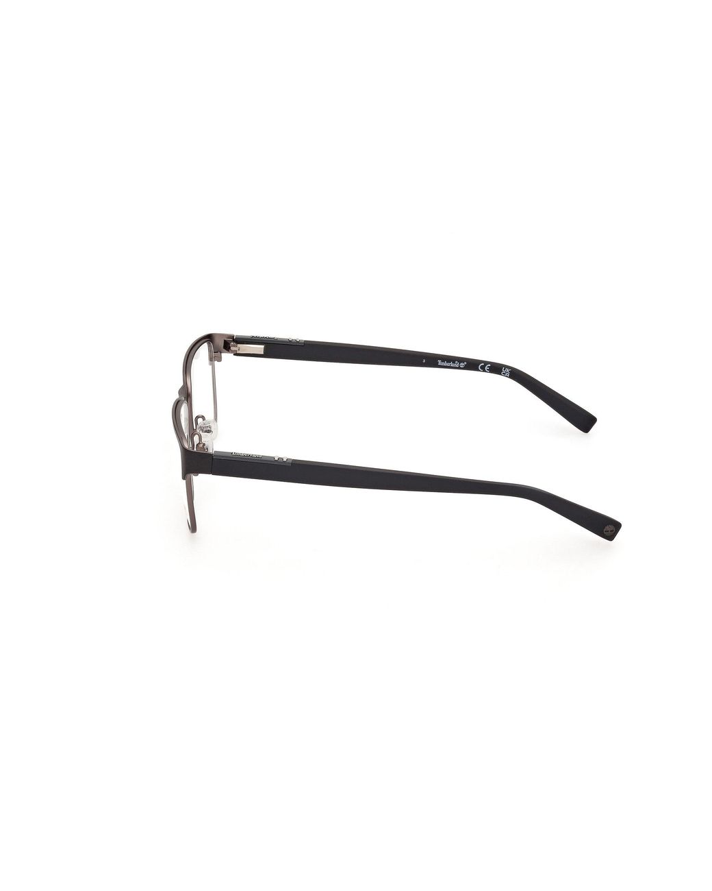 Timberland Black Tb50002 002 Optical Frames Metal Squared Normal for men