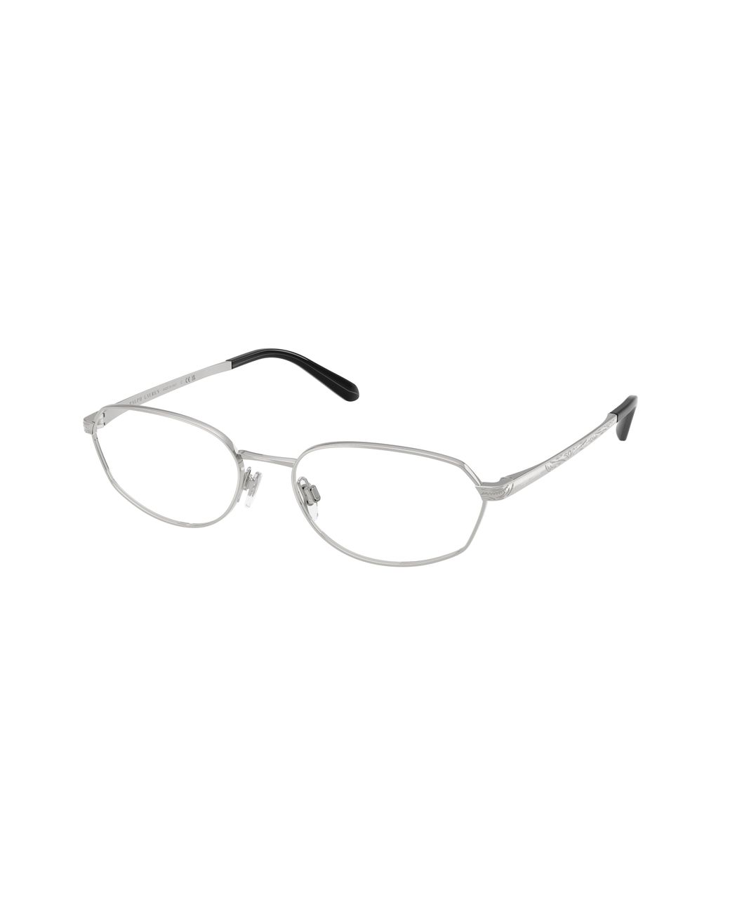Ralph Lauren Black Rl5140 9001 Optical Frames Metal Transparent Geometric Normal