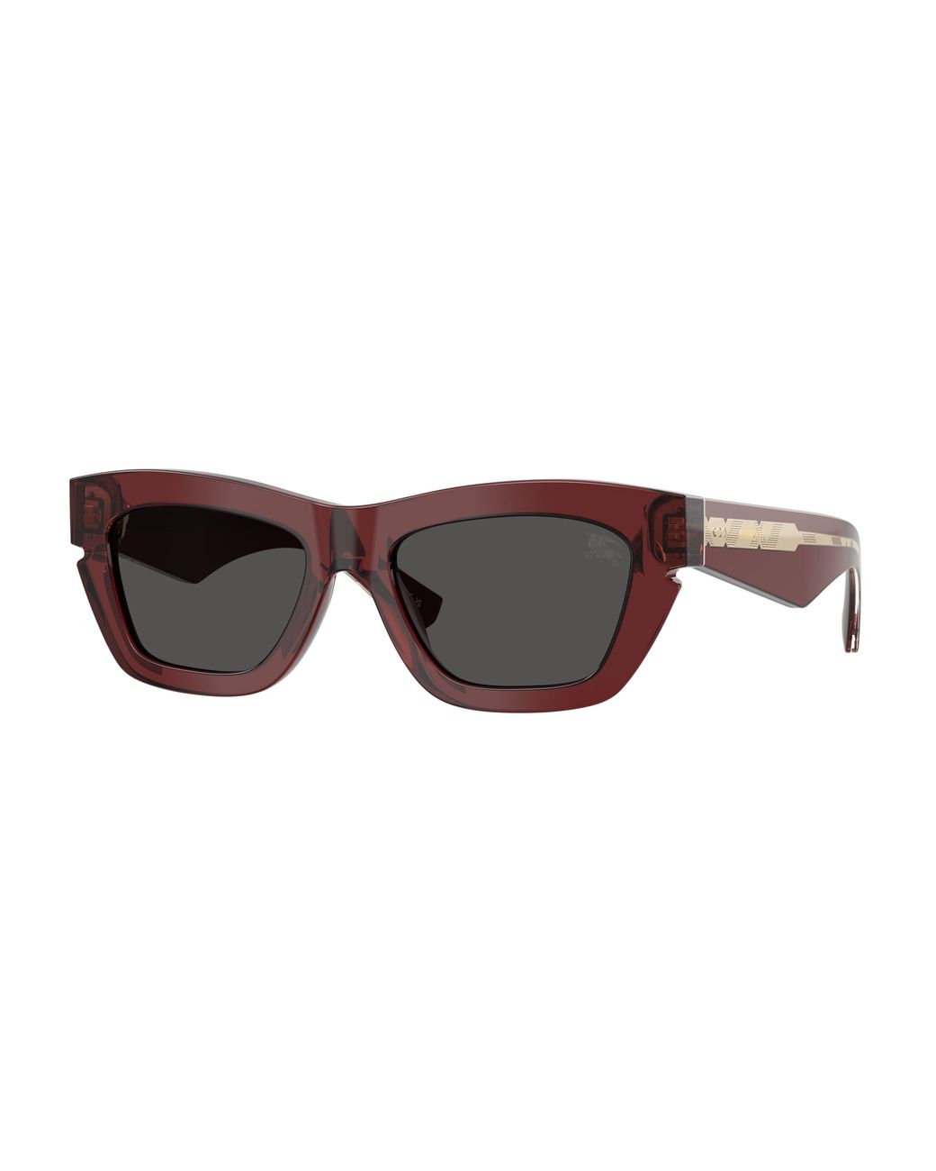 Burberry Black Be4454 412887 Sunglasses Acetate Cat Eye Normal