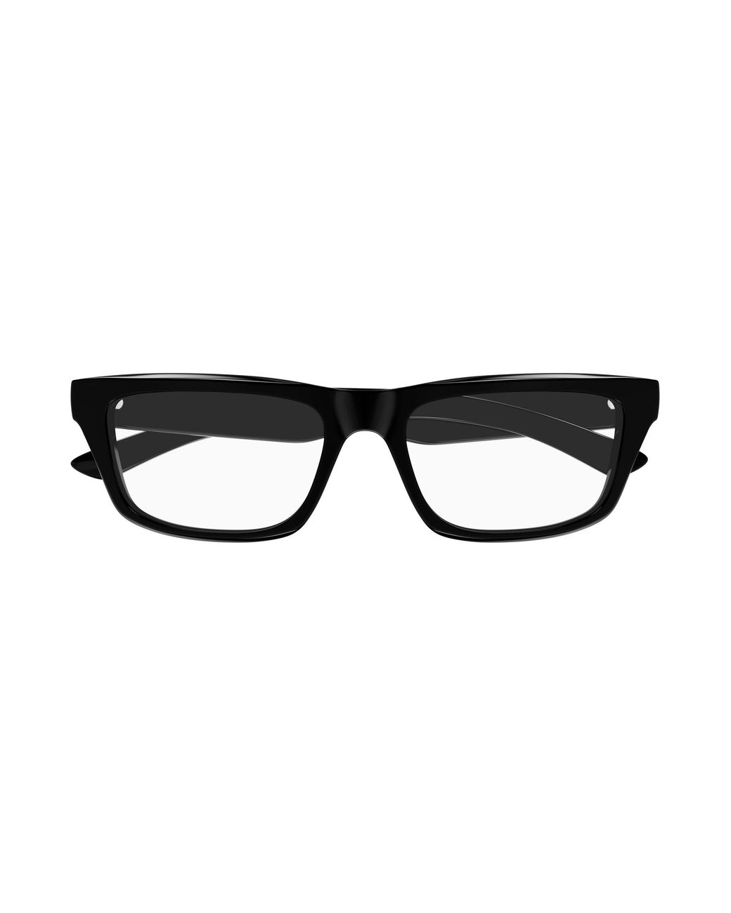 Balenciaga Black Bb0470O 001 Optical Frames Acetate Transparent Squared for men