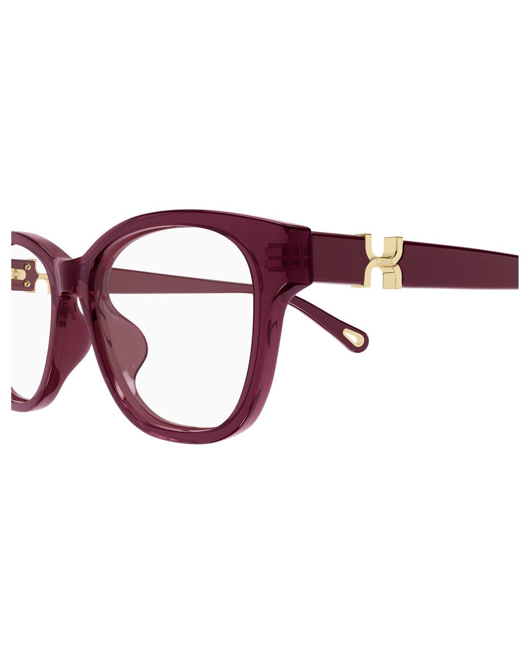 Chloé Black Ch0336Oa 005 Optical Frames Acetate Transparent Cat Eye