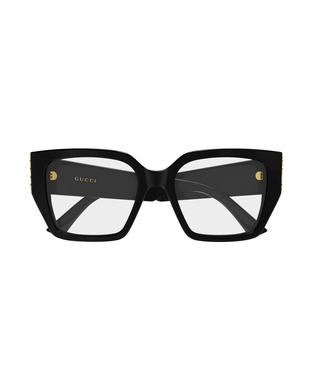 Gucci Black Gg2042O Square Frames