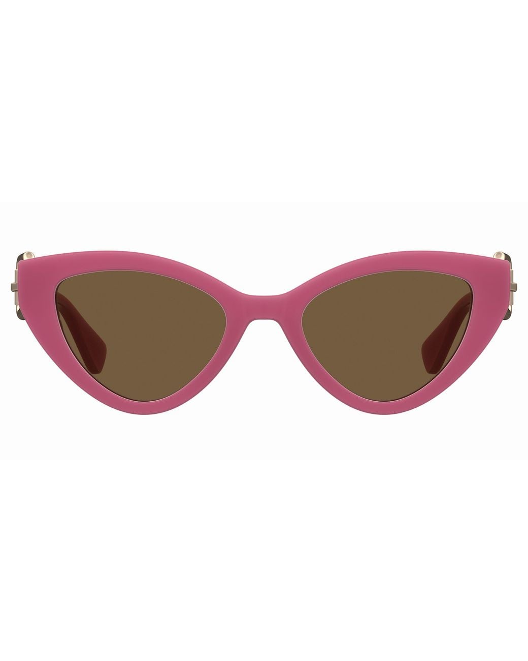 Moschino Black Mos142/S Mu1/70 Sunglasses Injected Cat Eye Normal