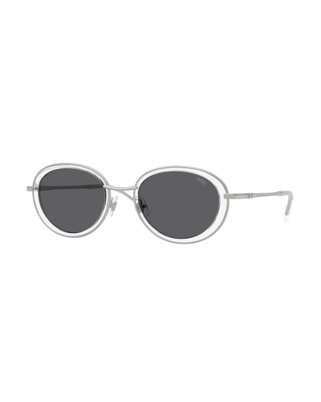 DIESEL Black Dl1018 100787 Sunglasses Metal Round Normal