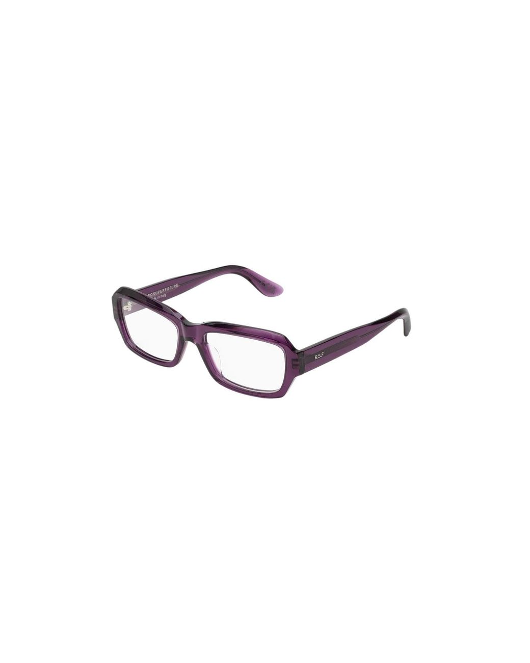 Retrosuperfuture Black Jg6 Numero 134 Melanzana Optical Frames Acetate Squared