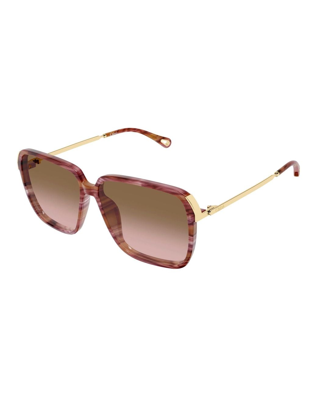 Chloé Black Ch0405S 002 Sunglasses Acetate Squared Nuanced