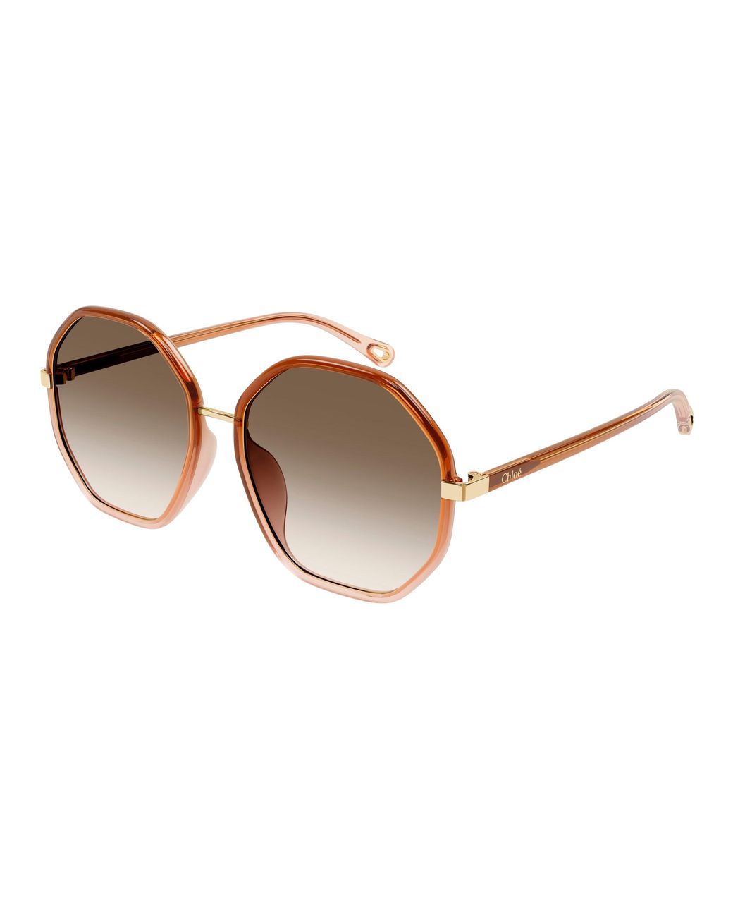 Chloé Black Ch0133Sa 002 Sunglasses Bio-Inject Geometric Shaded
