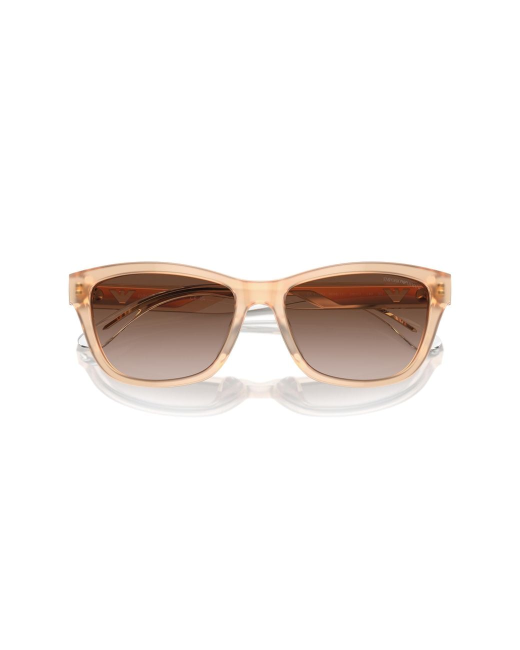 Emporio Armani Black Ea4227U 609813 Sunglasses Acetate Cat Eye Normal Shaded